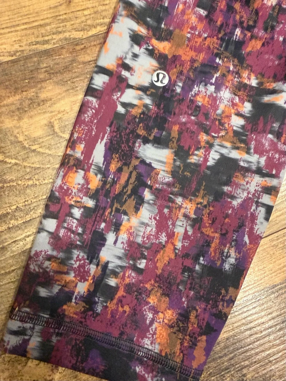 Lululemon Wunder Train High-Rise Crop 23” Cinder Flash Multi